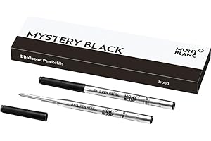 Ballpoint Pen Refills with Broad Tips Compatible with Montblanc Pens