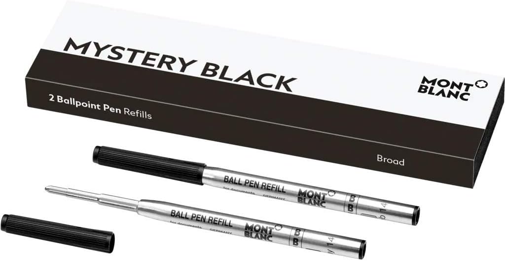 Ballpoint Pen Refills – Refill Cartridges with a Broad Tip for Montblanc Ball Pens