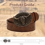 Zoom IMG-1 uocai cintura western uomo in Zoom IMG-1 uocai cintura western uomo in