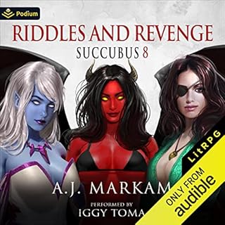 Riddles and Revenge Audiolibro Por A.J. Markam arte de portada