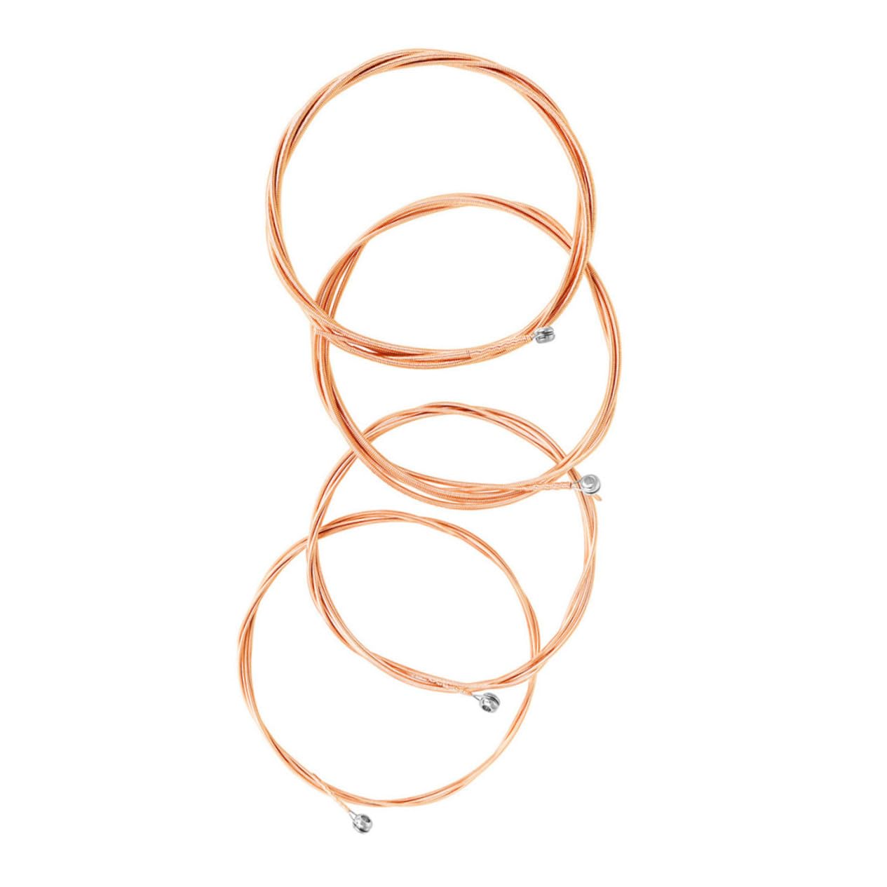 ifundom 4pcs Bass Guitar Strings Coated Alloy Wrapped Strings for Repair Replacement