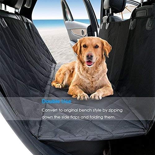 Pet Pet Company Premium Car Seat Cover Hammock Heavy Duty Scratch Proof Nonslip Ideal for Dogs Back Seat Covers Suitable for Cars Trucks…