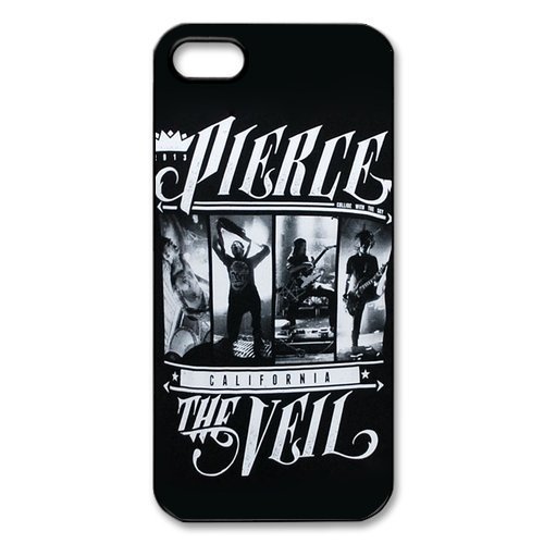 Teentopvogue Music Band Pierce the Veil Poster for Apple iPhone 5 5S Hard Case