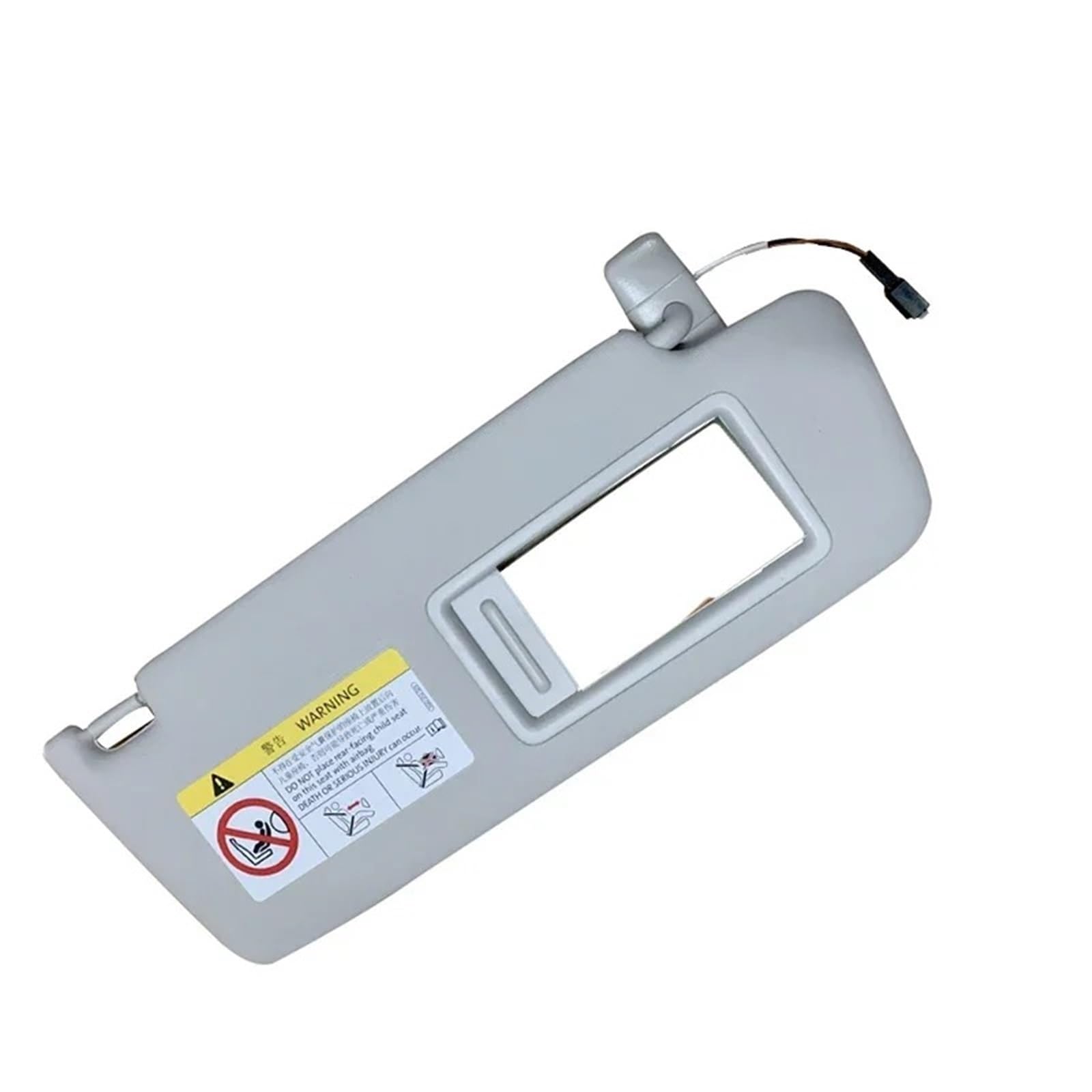 Parasole Lato Per VW Per T-Cross Per Passat B8 CC Per E-Golf Per T-Roc 5G0857551 5G0857552 Auto Pannello Parasole Anteriore Specchio Il Trucco Alette Parasole(Gray Left)