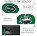 nuveti 39inch Round Poker Mat for Texas Holdem | Portable Poker Table Top with Art Deco Layout Print 6-8 Player Game Layout Mat to Play Cards, Poker Games, Blackjack, Casino