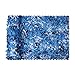 Red de camuflaje para caza y decoración de temática militar, azul, 1.5 x 5M ( 4.9 x 16.4 FT )