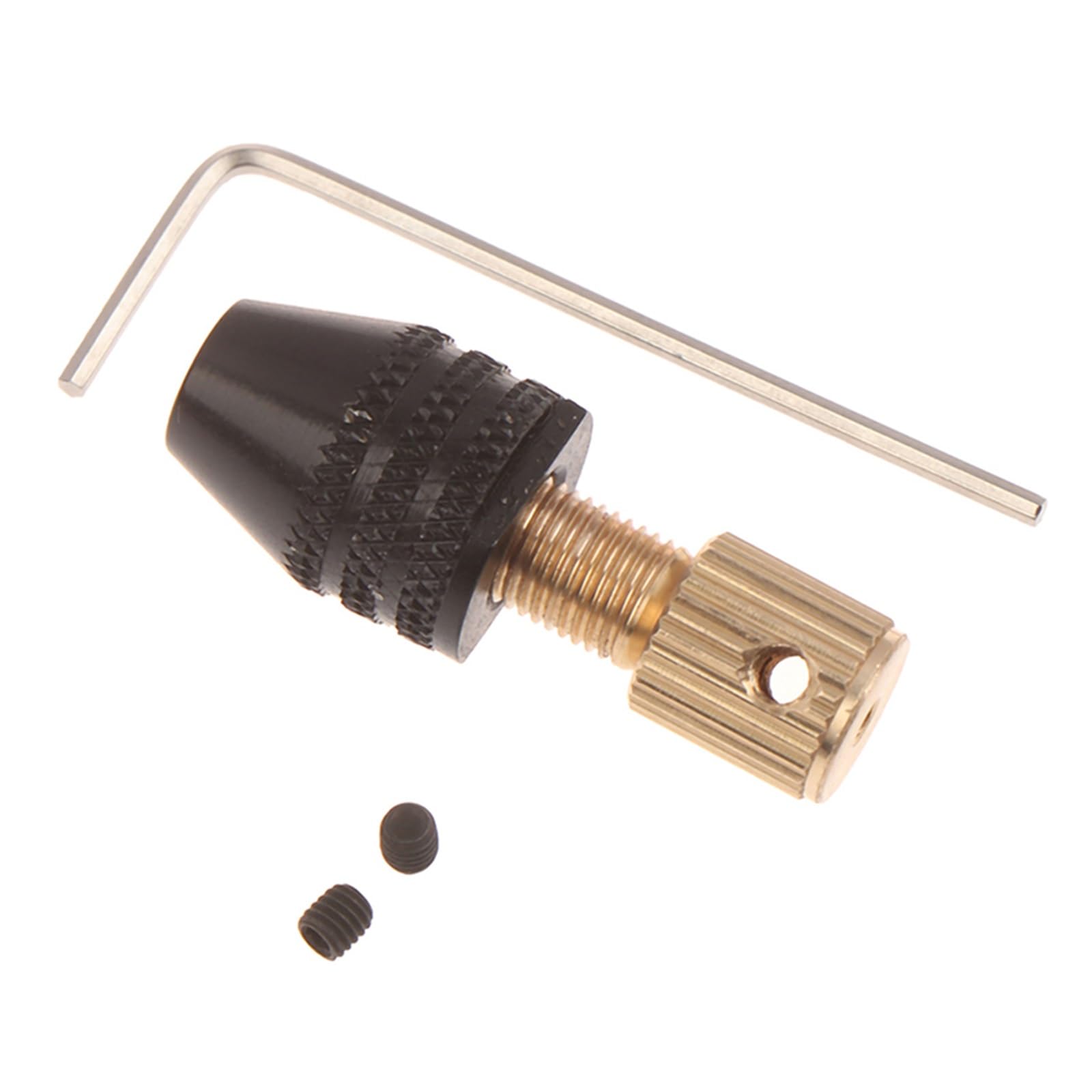 0.3-3.2mm Mini Drill Chuck Electric Motor Shaft Collet 2.3mm/3.17mm/5mm Drill Bit Adapter Clamp Fixture Tools(5mm)