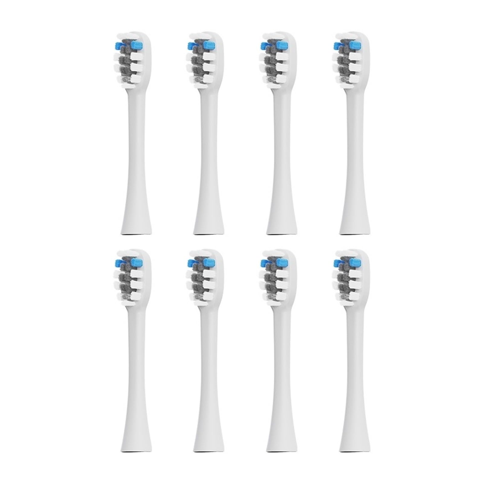 Testine di ricambio 4 pezzi 8 compatibili con lo spazzolino elettrico sonico MT001(8pcs)