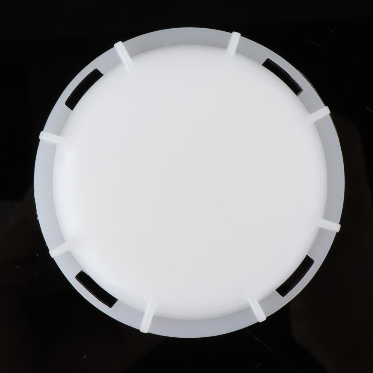 IBC Tote Lid Cover Replaces Water Tank Cap for Household Garden Food Storage 62mm Thin White