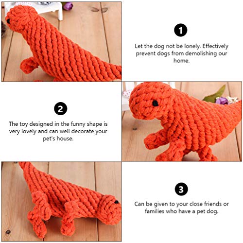 Brinquedo de mastigar para animais de estimação da POPETPOP com corda trançada de algodão para filho