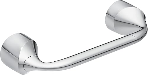 Moen Idora Chrome Moen MY3708CH Idora MY3708CH - Soporte de papel higiénico giratorio de doble poste MY3708CH