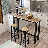 Estilo simple y de moda: con un estilo sencillo y un diseño clásico de tubos, forma un moderno estilo artesanal, que se puede igualar fácilmente con cualquier decoración de muebles, y es para un agradable tiempo de beber con familia o amigos.