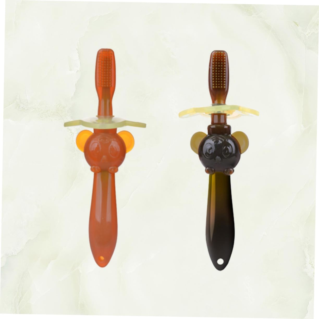 Healeved 3 Set Di Spazzolini Da in Per Bambini E Bambine Setole Morbide Spazzola Per L'addestramento Orale Delicata 2 Pezzi * 3