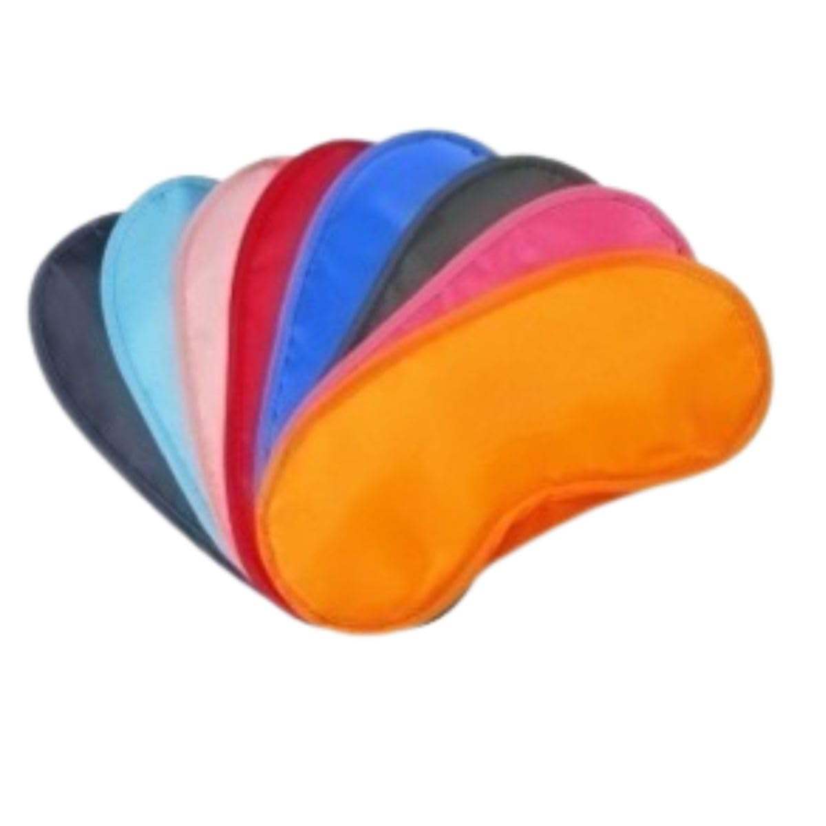 JERN Sleep Eye Mask, Soft, Pack of 20 Assorted Colours