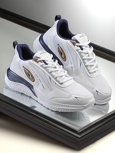Image of ASIAN Men ORBIT-03 Running and Casual wear Running Shoes with Laces, Lightweight and Comfortable Shoes with Upper mesh Fabric and EVA Sole for Men & Boys for Sports and Gym