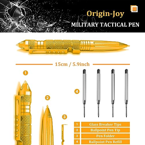 Origin-Joy XY-OJ196 2 Pack Tungsten Steel Military Tactical Pen Set thumb #1