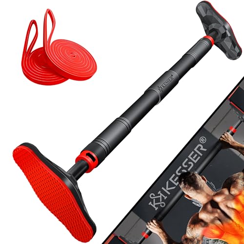 KESSER® Klimmzugstange Türrahmen verstellbar, Pull Up Bar Heimturnhalle,...