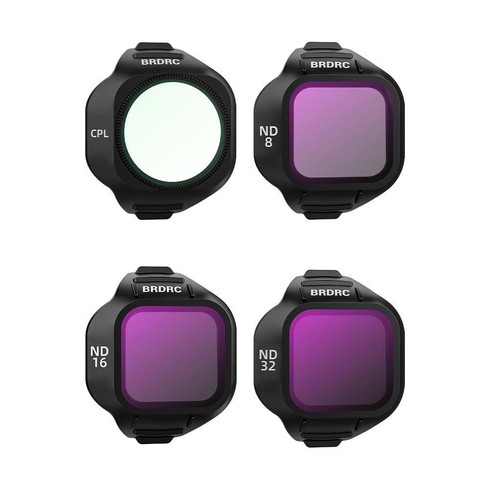 Zestaw filtrów odpowiedni do filtrów DJI MINI 5 PRO CPL ND16 UV, wielowarstwowy filtr ze szkła optycznego, akcesoria do aparatu drona (CPL+ND8+ND16+ND32)
