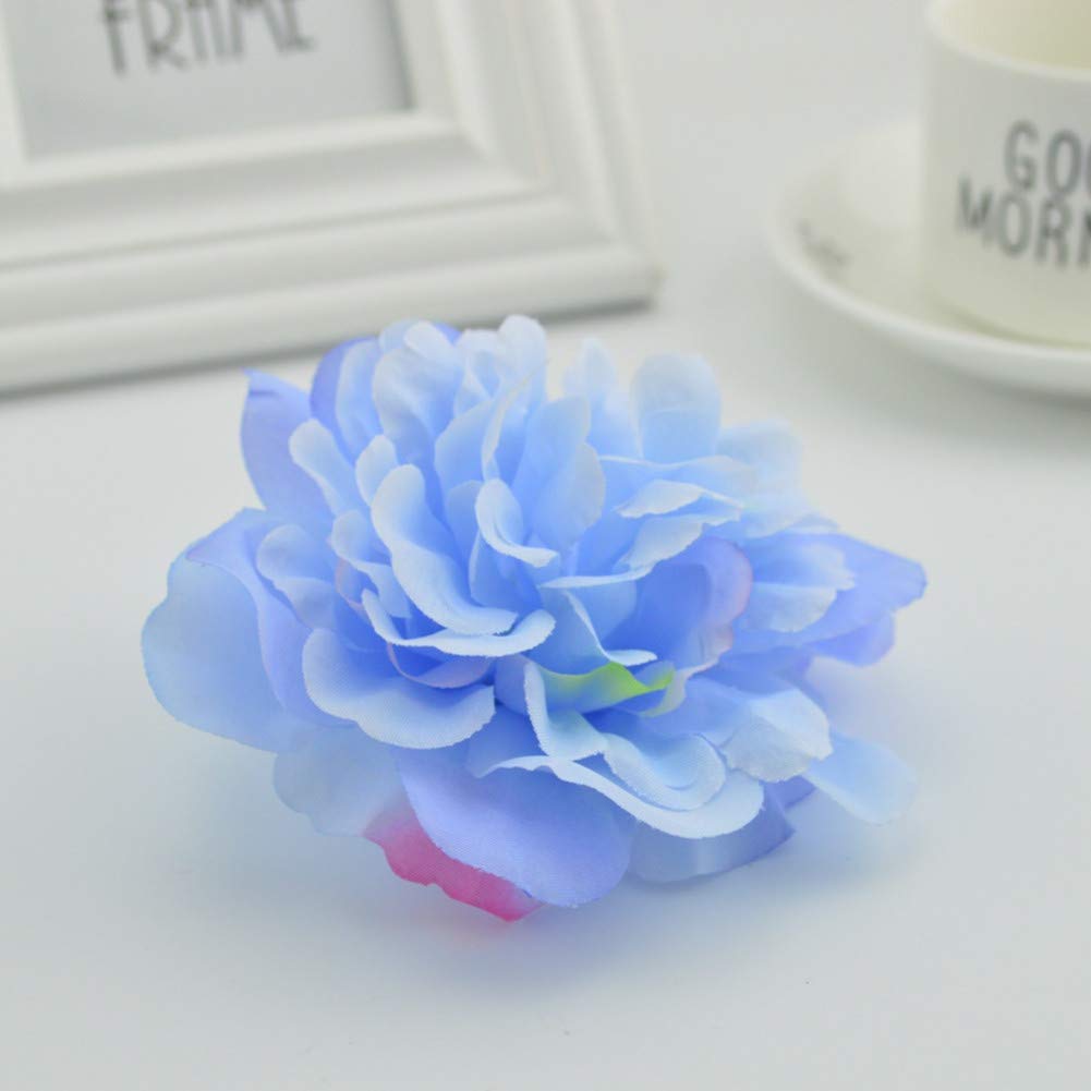 100 Têtes de Roses Artificielles de 10cm pour Guirlande et Décoration de Mariage