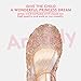 Amtidy Flats Mary Jane Dance Party Cosplay Shoes, Snow Queen Princess Birthday Sandals for Little Girls, Toddler Gold 11M Little Kid