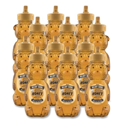 Busy Bee GHZ90130 12 oz Miel de Trébol (12/Cartón) miniatura 1