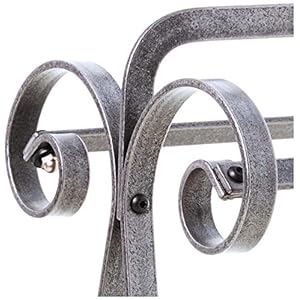 Enclumepremierscrolledquiltrackhammeredsteel Urban Country Home Decor Enclume premier scrolled quilt rack hammered steel urban country home decor