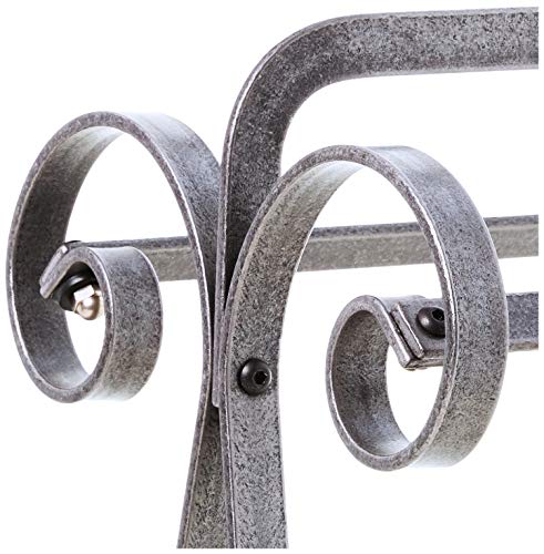 Enclumepremierscrolledquiltrackhammeredsteel Urban Country Home Decor Enclume premier scrolled quilt rack hammered steel urban country home decor