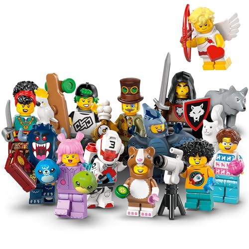 Lego Minifiguren Serie 27 komplett Set mit Allen 12 Lego Figuren zum Sammeln, Minifiguren Lego Set (12 x Lego 71048) - Lego Neuheiten 2025