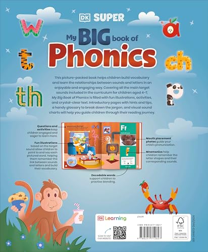 Image of DK Super Phonics My Big Book of Phonics