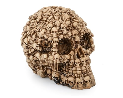 Calavera de resina de 5.5 pulgadas DS. DISTINCTIVE STYLE para decoración gótica de Halloween 5