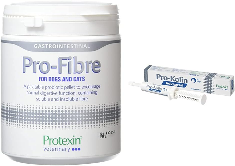 Protexin Veterinary ProFibre for Dogs and Cats, 500g & ProKolin