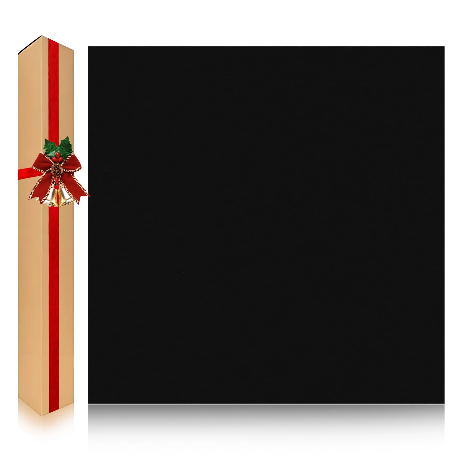 Lnoauys Large Mahjong Mat with Rolled Packaging & No Creases31.5 * 31.5 Inch,Anti Slip and Noise Reduction Mahjong Mat for Table, Poker, Dominoes and