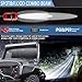 4WDKING LED Light Bar 10 inch IP68&IP69K Waterproof Dual Row Off Road Light Bar with DT Connector 90W Flood and Spot Combo Beam Work Light for Truck Cars ATV UTV Boat