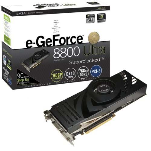 e-GeForce 8800 Ultra Superclocked GDDR3 - Scheda video