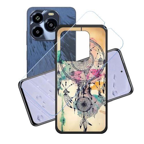 pFZZSZSP[X Kp Oukitel C65 Pro + KXXN[یtB Aȃ\tgVRP[XیTPUJo[̃P[XJo[p Kp Oukitel C65 Pro (6.7") - LH14