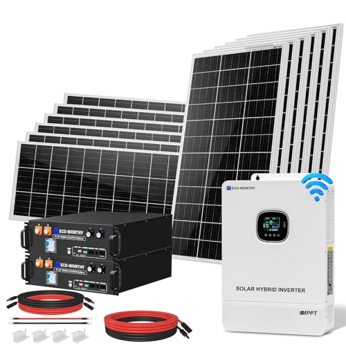 ECO-WORTHY 10KW Output 9.36KWH Off Grid Solar System