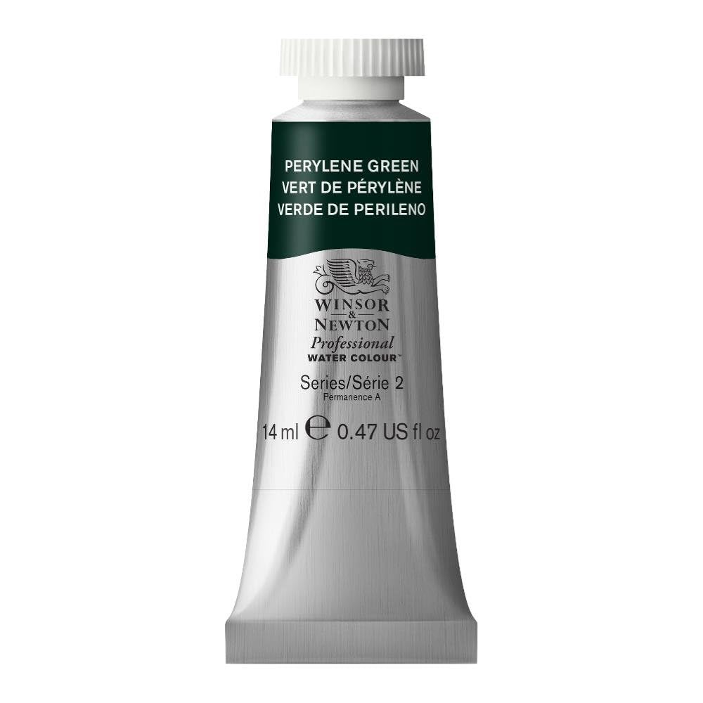 Winsor & Newton Acuarela Profesional - Pintura de Acuarela, Alta Luminosidad, Resistente a la Luz, Calidad de Archivo, Tubo de 5ML, Color Verde De Perileno — view 183