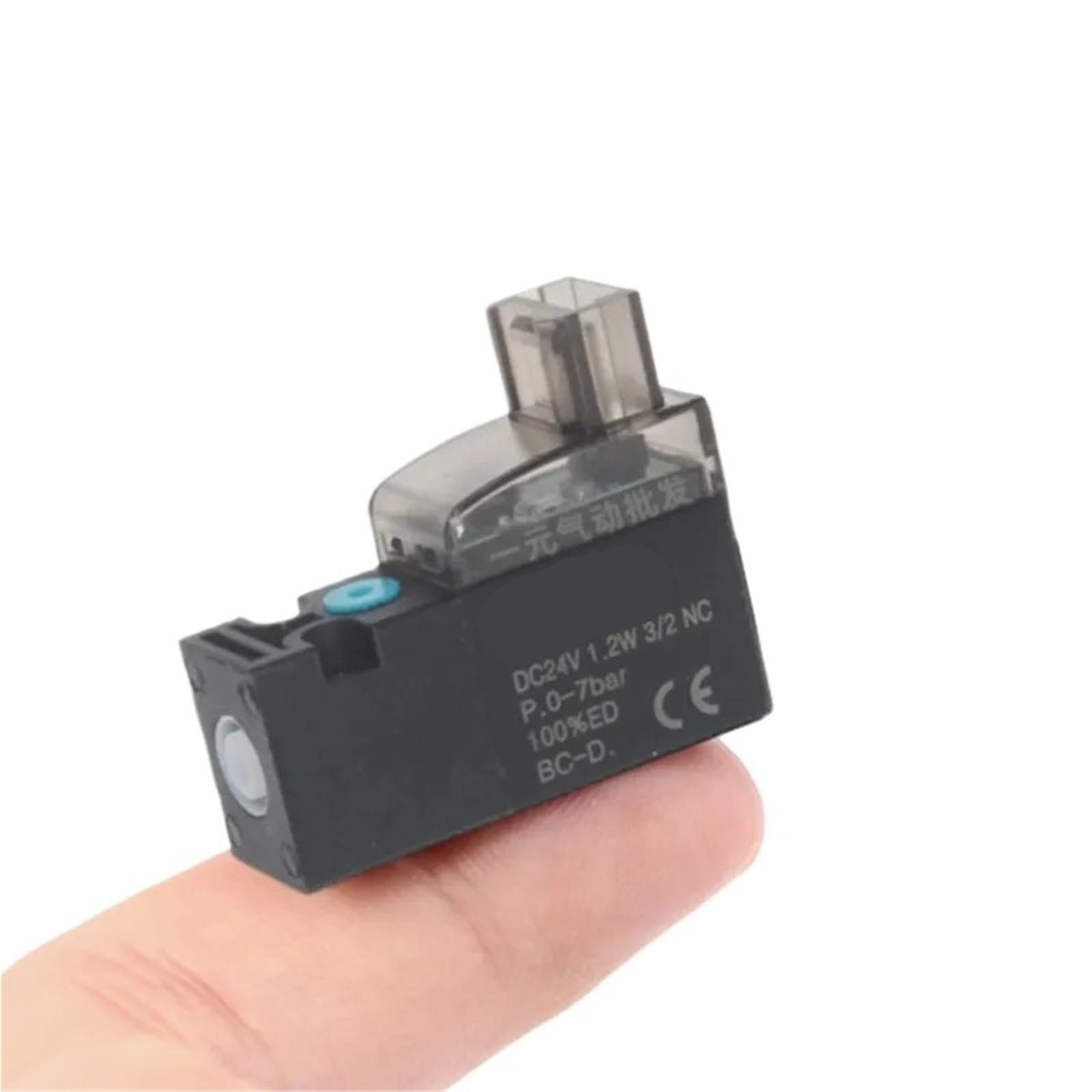 Mini vanne pneumatique 24V contrôle de débit précis 2/3 voies pour système de vide