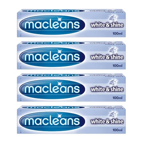 Bundle of 4 White & Shine Toothpaste 100ml Each | Fresh Breath | Healthy Gums | Visibly White Teeth | Enamel Protection | Long Lasting