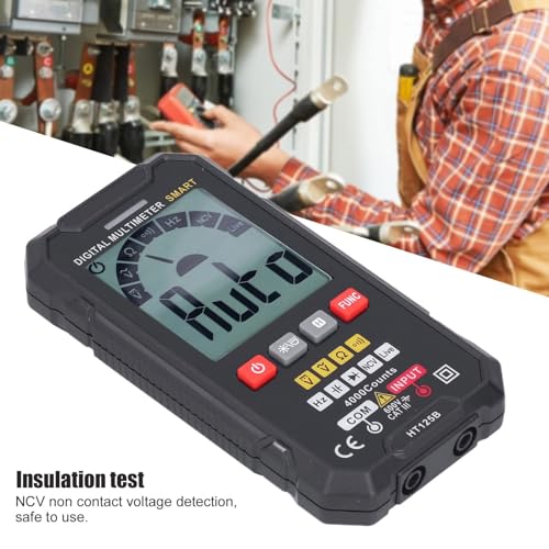 Image of Digital Multimeter Auto Range with LCD Display (HT125B)
