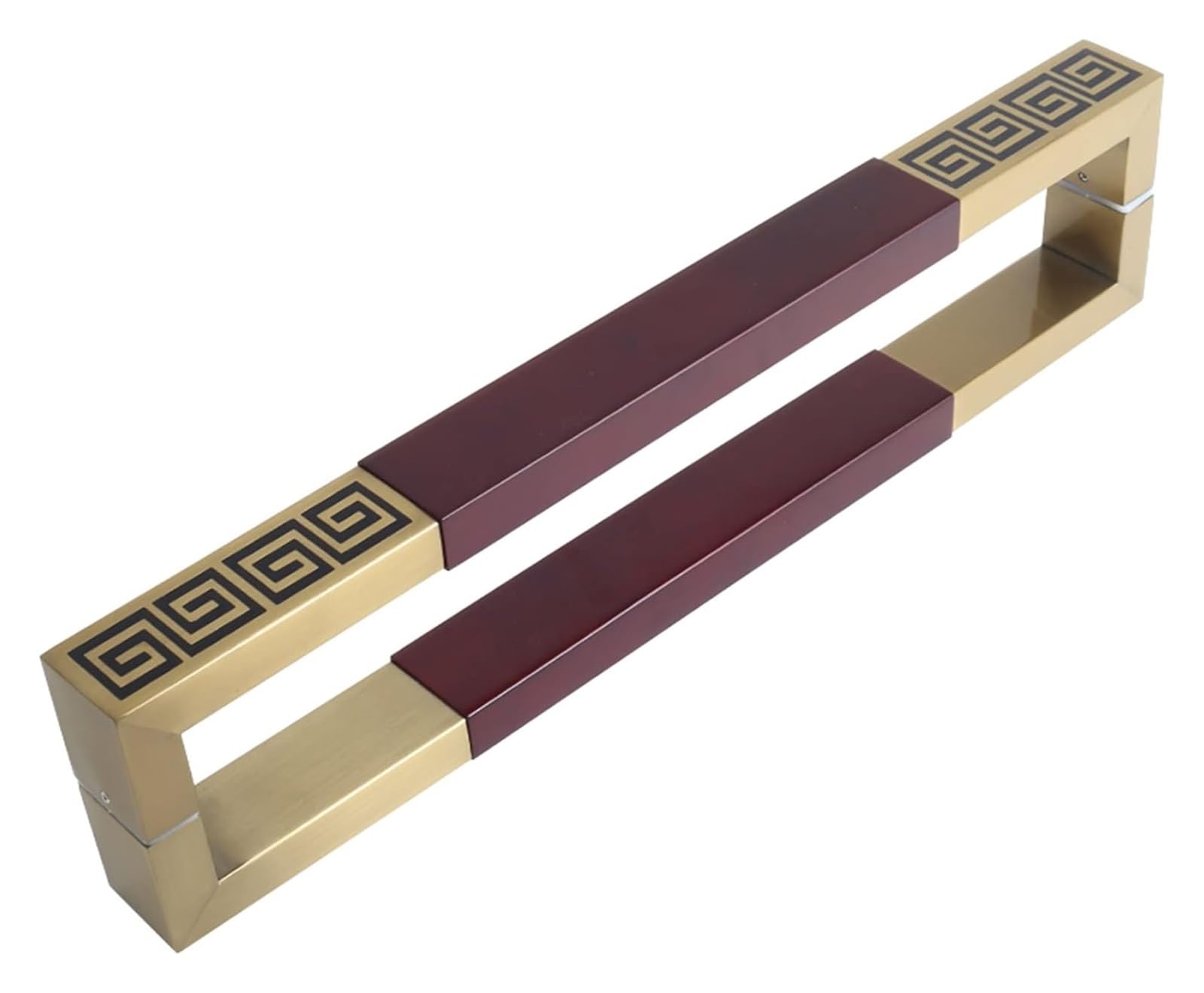Niusabou A Door Handle Barn, Sliding Barn Door Handle Push Pull Bar Multicolor Multiple Sizes(,60Cm(24In))