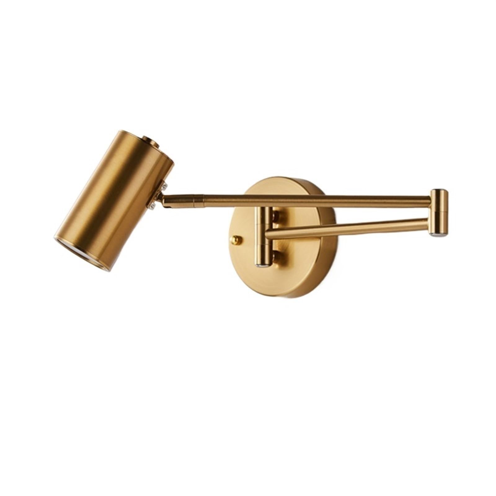 Lampe de chevet murale angle réglable pour gagner de la place