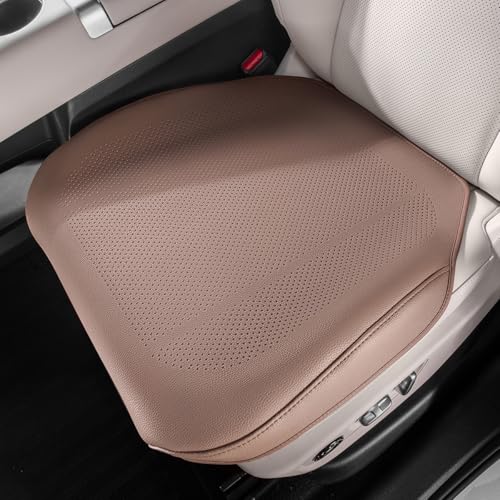 【MATERIALE】Realizzati in tessuto traspirante, sono progettati per proteggere i sedili della tua auto. Sono traspiranti, facili da pulire e presentano un design semplice ed elegante con accessori raffinati.