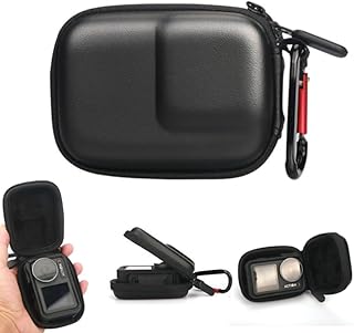 BeisDirect Action 4 Case Mini EVA Carring Case for DJI Osmo Action 4/3 Sports Camera Bag Protective Storage Bag for DJI Action 4/3 Camera Accessories, 10 * 7 * 4cm (Black)