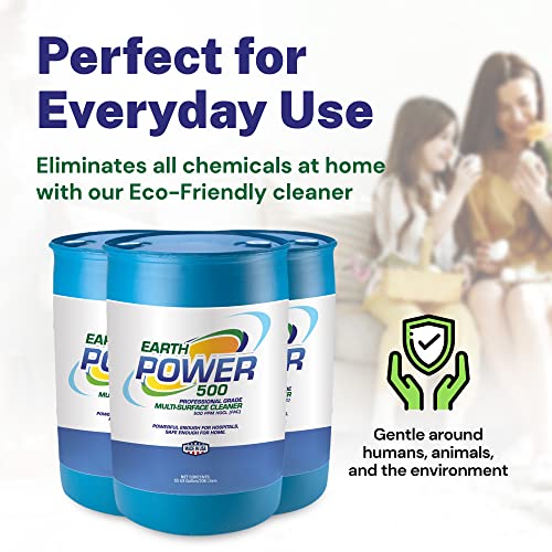 Image of Earth Power Hypochlorous Acid 500 PPM Multipurpose Cleaner - 50 Gallon