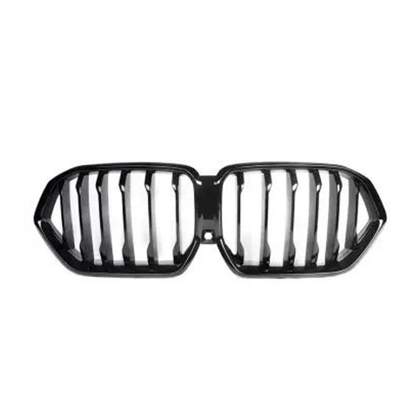 Pasuje do BMW X5 G05 2019 X6 G06 2020 2021 2022 Przednia nerka Grille Grille Gloss Black Silver Diamond Sports osłona chłodnicy(G06 GB Single Slat)