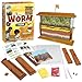WILD! Science Worm Farm - Ages 6+ - Easy Assembly - Includes Worm Farm, Colored Sand, Accessories and Education & Instruction Booklet