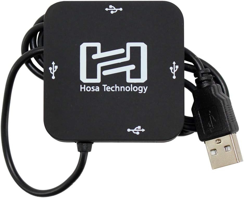 Hosa USH-204 PC USB 2.0 4-Port Hub