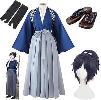 刀剣乱舞 大和守安定内番ウイッグ コスプレ衣装 Mサイズ Amazon.co.jp: 刀剣乱舞 大和守安定 コスプレ衣装 内番 +