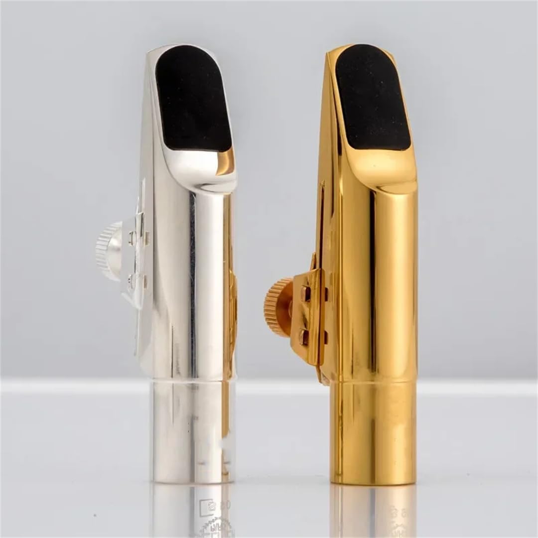 Boquilla de metal para saxofón alto tenor soprano tenor, accesorios para saxofón alto